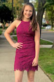 Bought a few dresses for my daughter from Lulus and every time fits prefect. This was her homecoming dress. The color was bright and the dress is made very well. - Michelle B.