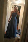 I now own this dress in three different colors and probably won't stop there! So flattering, so much fabric to dance around with. It's a little tight around the ribs, but it wasn't unbearable. - Aubrey R.