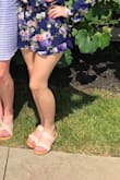 These sandals are so comfortable! They have a cushion sole and look exactly like the picture. - Dawn L.