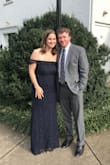 Beautiful dress. Received many compliments! Needed to be shortened and the sleeves were a little restrictive otherwise it was a great purchase. Would definitely recommend! - Meghan P.