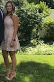 Bought this dress last minute for a wedding. It was final sale and priced under $20. It was super comfortable and fit as expected. Looking forward to wearing it to more weddings, couldn't beat the price! - Alexandra D.