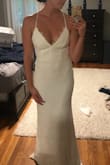 I love this dress!! So flattering and fits perfectly! Exactly what I was looking for and very well made! Would definitely recommend. :) - Angie C.