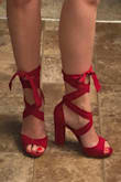 Love these shoes! They are surprisingly comfortable! I ordered these to wear at the military ball this year and they are beautiful and didn't kill my feet AT ALL! Will definitely be ordering these in the other colors as well, great buy!! - Tayler W.