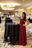 I love this dress so much. I worn it to the Navy Ball. I feel so comfortable with it. Make me feel so sexy!!! Big thumbs up to this dress. - Khuong L.