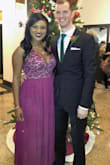 This dress was absolutely stunning in person. It was extremely flattering on my body shape and the lace dress didn't ride up really, which I was worried about, throughout the night. - Jojo W.