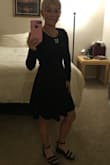 This is the perfect dress to go out dancing in. Easy to dress it up with accessories or keep it simple and casual. I got lots of compliments on it. - Katherine H.