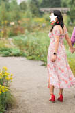 I absolutely looove this dress! It's so fun and colorful! I first ordered the cream color, but loved the style so much that I purchased the black one too. It's very comfortable. I definitely recommend adding this to your closet! - Alice L.