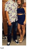 I bought a medium and the size did run a little large. I ended up paying more for the alterations than the actual outfit but was totally worth it! Loved the shape it gave me and the color looks just as the pictures show! - Felicia M.