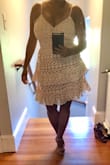 Dress fit perfectly and it's very pretty and girly. - Mio J.