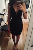I was so exited when the dress came and a little afraid as well that it wouldn't fit. As soon as I put it on I felt like a true beauty, it is such an amazing feeling! It is a little large for me at the bust section but nothing really remarkable, same for my back (a fold). I really love it, I feel confident and gorgeous wearing this, thank you very much! :) - Lorène D.