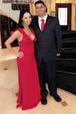I never wear red so I ordered the red and black dress. Both were gorgeous but the red definitely stood out. I wore it to a friend's wedding and received so many compliments. I intended to wear a backless/strapless bra but it kept peeking through so I went bra less instead. The fit and length were perfect (with 3" heels). I danced and moved around comfortably. The fabric is thick with a slight stretch which gives it that expensive look. I love Lulu's! - Eva S.