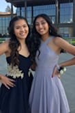 I likes the material and it fit perfectly! I would recommend getting the dress steamed beforehand but I absolutely loved the dress and would definitely wear it again. It was a nice length and the cross added a little extra since it's a plain colored dress. - Angelina K.