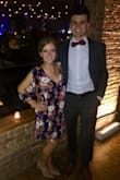 I wore this to a fancy fall wedding in Chicago and it looked really nice! It is super comfortable for dancing and wearing the whole night. I usually am a size small most places, but I ordered an XS after reading some reviews and it fit great! Not too tight, not too loose. - Emily N.