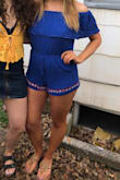This romper is super cute and fits perfectly! The color looks great too! - Abigail C.