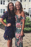 I loved the dress SO much! I wore it to a family/reunion party and received so many compliments on it! I am 5'5" and it was definitely too long on me, I actually tripped over it a few times and I was wearing 3 inch wedges! I ended up holding onto it and then eventually tied it up after i hit the dance floor so it wouldn't trip over it. - Kate B.