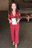 Absolutely LOVED this jumpsuit. The cut and color were exactly what I was looking for! Being only 5'2, I was never able to find a piece like this that wasn't dragging on the floor but this was the PERFECT length for me! I had to seam the straps up just a little but that was an easy fix. - Arielle Z.