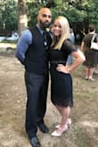 I wore this dress to a wedding and it was perfect! I am between a small and a medium depending on the brand, but this small fit great! - Misty B.