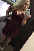 This dress is absolutely perfect in every way! Wore to a fall wedding and got lots of compliments. I was a little skeptical about sizing because all the reviews leaned towards an XL, but very happy with the L. - Jessica L.