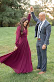 I loved how flowy this dress was and that I could adjust how tight I wanted it around my waist! I have a tiny waist and large hips so this dress was perfect!! - Natalie M.