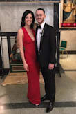 Wore it to a wedding and it fit perfect and got a ton of compliments. I used double sided sticky tape just in case, but probably didn't even need that because it stayed in place all night. - Emily Z.