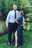 It's absolutely one of the most flattering dresses I've ever purchased! The material hangs off my body perfectly in all the right places. I love how stunning I feel in such a simple dress. :) Highly recommended! - Carri G.