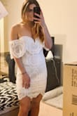 This dress looked sooo gorgeous online and it came and fit like a glove! It sits so nicely on your waist and hips and looks so beautiful! Can't wait to wear this for my bridal shower! - Brynn L.
