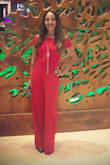 I wore this jumpsuit for my 40th Birthday celebration and it was absolutely stunning. I had to get it hemmed, but it was so worth it. I plan on buying it in black as well and will order it in medium again. You will not be disappointed!!! - Niccole B.