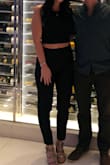 I'm all about a good high waisted pant. These are AMAZING. I'm going to just getting them in every single color when they restock M in navy and grey. I wore these to some interviews, wore them out in Vegas with a crop top, and have worn them to work with an oversized sweater tucked in the front. It's a great universal pant that you can literally wear anywhere. Buy them! They are worth it! Do note I had an alternations lady take in the ankles because it was just a little too baggy for me down there and I wanted them a little skinnier! I ordered medium and it fits great. A little loose in the waist but fits my thighs and butt great. If I were to go down in size it would probably be too tight on my thighs and butt. Happy with my medium. - Jaclyn E.
