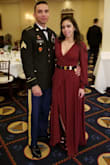 I loved the dress I got an XS it might have fit better over my bust if I got a S but over all was really nice. Only down fall is that it runs a little too long even with the tall platform heels I had I had to be careful I didn't step over the dress. - Marielle C.