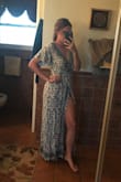 I love this dress! Fits true to size and is extremely comfortable. Perfect for any occasion. I have worn it to baby showers, wine tasting, and on a date. It can be dressed up or dressed down. - Shawnee M.