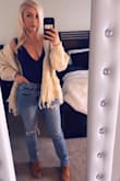 I absolutely love these jeans. They fit perfectly and they are so flattering. I will be wearing these dressed down and up! - Hilary A.