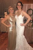 I wore this dress as the MOH for my sister's wedding. This dress fit perfectly!  Everyone complimented it and couldn't believe I bought it online. :) - Emily R.