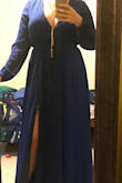 This dress was comfortable and glamorous all at once. I wore it to a wedding a received many compliments. - Kelsey F.