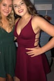 I loved this dress!! Got it for hoco and got so many compliments, definitely recommend! I ordered a small and got the red/maroon color. - Emma B.