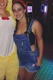 These overalls were perfect for my Halloween costume. They are a good length and have stretch which make them comfy for all day wear! - Christina Y.