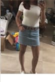 I really like this skirt. I wear it way too much, but I love it that much. It fits great, not to tight and not to loose. It's so comfy and it's a great material. - Karina N.