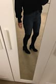 These are super cute and a more casual alternative to a stiletto over the knee boot. They are true to size, comfortable and they don't fall down! Definitely would recommend!! I am 5'1" and about 100 pounds if that helps anyone. - Alyssa C.