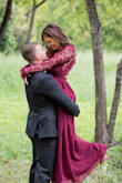 Dress fit true to size, wore it for my engagement photos. Complimented well with the season! A must have! - Stephanie D.