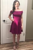 My daughter bought this dress for Homecoming and received so many compliments. Everything was perfect, the fit, color, & quality! - Desiree R.