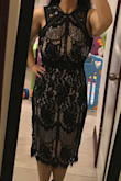 I got this and another dress from Lulu's for an upcoming wedding. I thought it was really pretty in pictures, but it was not as great as the other dress I purchased so I ended up returning it. - Kasinee N.