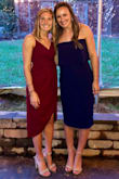 I loved the material of the dress and it fit so well! It was comfortable and easy to move around in. I would definitely recommend it to my friends! - Jenna P.