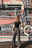 Love the pants, but they were a little long. Still worked for me though! - Caitlin P.