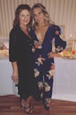 True to size, but very long in the legs so I did have get it hemmed. I wore flats to remain comfortable all night. I wore no bra and just used two sided Frabic and body tape. Also I bought the necklace the model has on in the photos. - I received so many complaints all night long at my mothers wedding reception! Defiantly a must buy!! - Cerria