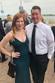 Wore this dress to two weddings. I had to get it hemmed because it was pretty long, but other than that it is perfect. I am not the biggest fan of my stomach, but this dress has thick fabric and made me feel all tucked in. Love it so much! - Rebecca L.