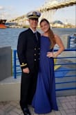 Wore this gown to my boyfriend's Navy Ball. Was skeptical at first about this dress considering I never buy clothing online. When I got it, the color was spot on - not to mention it was BEAUTIFUL and very flattering. I didn't even have to wear a bra! It runs long, so please keep that in mind. Overall, hands down one of my best online purchases in a while. Will definitely recommend this dress/Lulus to everyone who is looking for the perfect outfit for any occasion! - Hannah H.