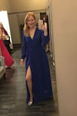 I'm obsessed! This dress is unbelievably comfortable and flattering! I got a million compliments wearing it and felt beautiful all night. Was able to dance easily. Ordered a medium and I can sometimes get small - Angie Z.