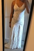 Using this gem for my wedding next month! I'm obsessed, it's elegant yet simple and boho at the same time, which is what I was going for. I tried a small first because that's the size I tried for a different Lulus dress and it was big on me. This size small was way too tight but the medium is perfect so I think the last dress I tried ran big and this one is true to size! Buy this dress! - Veronica W.