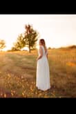I ordered this for my senior photos and it turned out amazing. This would also be a good option for a prom dress, bridesmaids dress, or an even more affordable wedding dress. It fit perfectly - very true to size. - Lauren L.