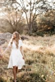 I loved this dress for my engagement photos! It's lined and flowed just perfectly! - Alex L.