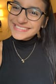 I think this top is super cute, I wore it to my trip to NY last week and it kept me warm. the material is super soft and is not see through because is double layered which I believe is a super plus. Love it! - Ana P.
